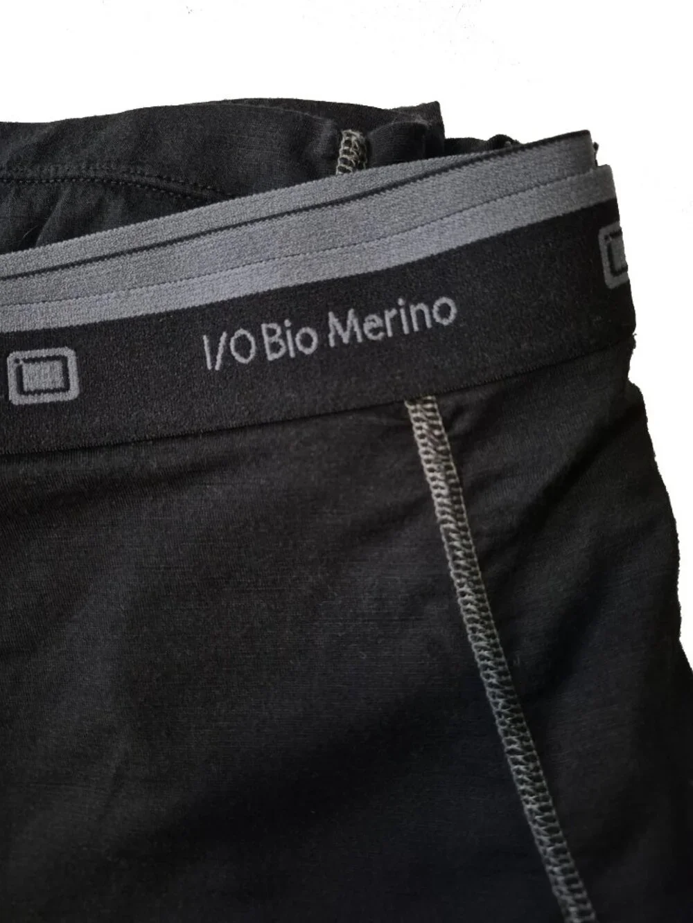 I/O Bio Merino Austrailian Wool Base Layer Leggings Black Size L